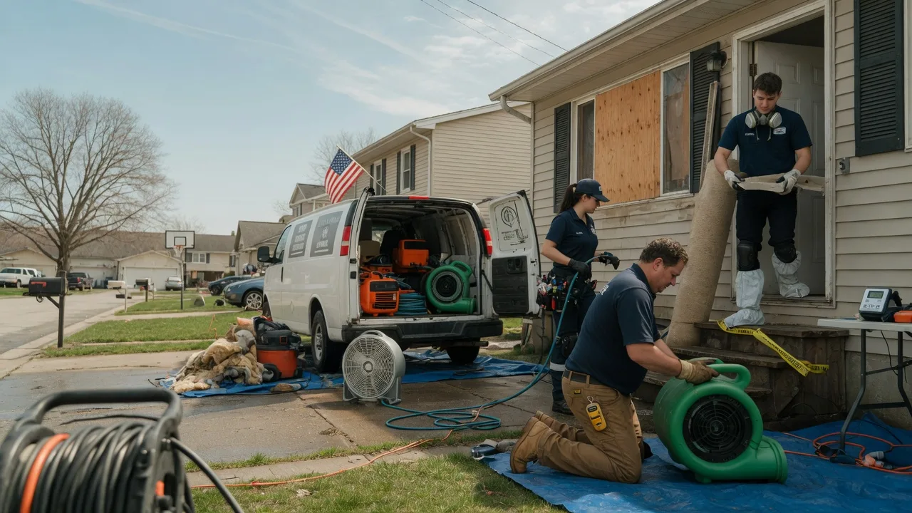 Water Damage Restoration in Webberville, MI near me